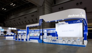 クラウドコンピューティングEXPO 2013 春 desknet's NEOブース ｜展示会設計｜展示会デザイン｜展示会装飾｜株式会社デザインカフェ (14)