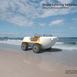 Smart Catterring Vehicles "SCV-001x”　ケータリング専用配達車のコンセプト/ 水陸両用電動車のデザイン (1)