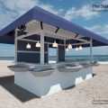 保護中: The Stand “NA-101” Designcafe food stall series.